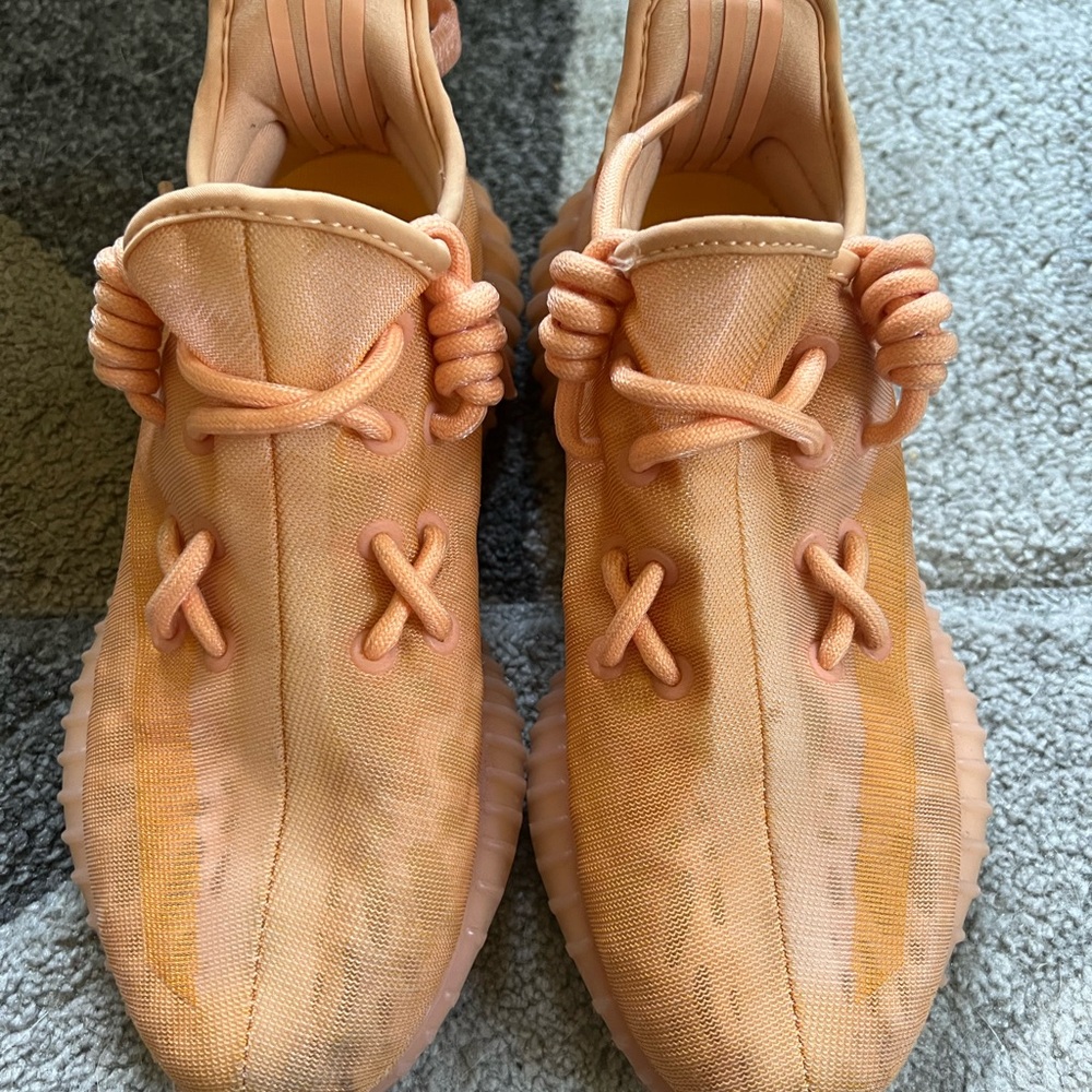 Adidas Yeezy Orange Sneakers